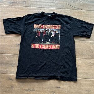 Vintage Bruce Springsteen and the E street Band Men's Graphic Concert T-Shirt